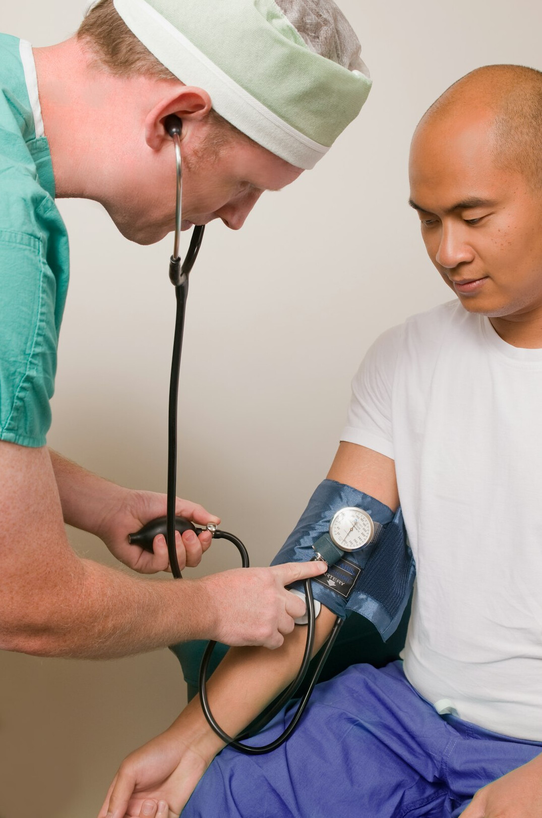person receiving medical treatment
